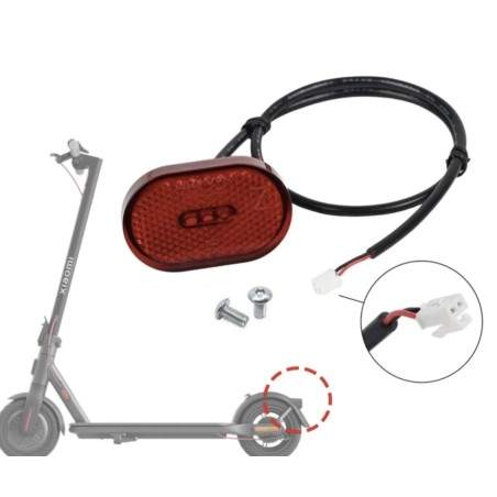 Zadnja luč za blatnik Xiaomi Scooterja Mi 4, Mi 4 Lite ali podobnega  - 3 Zadnja luč za blatnik Xiaomi Scooterja Mi 4, Mi 4 Lite