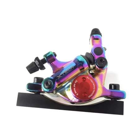 Complete brake kit with chrome xTech caliper for Xiaomi M365, 1S, Essential, Pro2 or M365 Pro ZOOM xTech - 3 Zoom Xtech HB100 ch