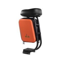 Sedadlo s integrovaným kufrom pre skútre Xiaomi M365, 1S, Pro, Pro2, Mi3 alebo podobné - maximálna šírka základne 15,5 cm KROXNE