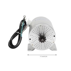 DIY komplet brezkrtačnih motorjev 48-72v 3000w za štirikolesnike, skuterje, kolesa ali motocikle KROXNE - 4  