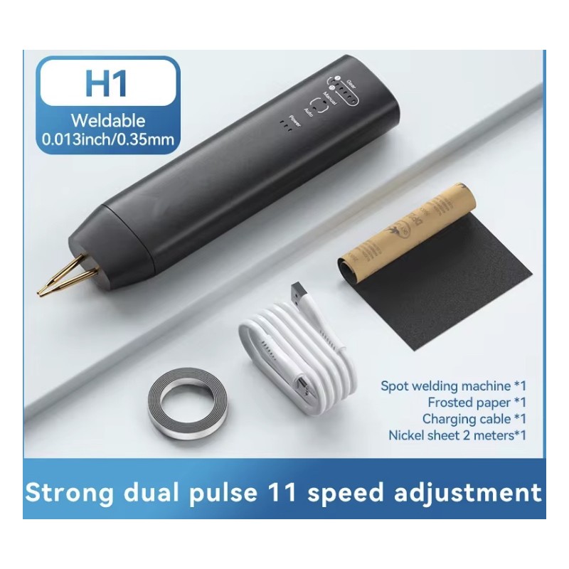 Handheld Spot Welder H1 with 11 and H2 with 90 Adjustable Modes for Lithium Batteries KROXNE - 1  