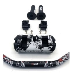 Gonochnyy rul', professional'nyye ruchki dlya velosipedov, kvadrotsiklov, 1-1/8" Kayo BSE CRF KLX KROXNE - 3  