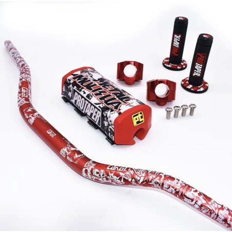 Guidon de course, poignées professionnelles pour vélos, VTT, Quad 1-1/8" Kayo BSE CRF KLX KROXNE - 9  