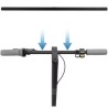 Extended handlebar for Ninebot Max G30 series and similar scooters 52.1 cm Segway - Ninebot - 2 Compatibility: fits Ninebot Max 