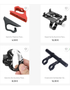 Extra's, steunen en haken voor het stuur van onze elektrische scooter.